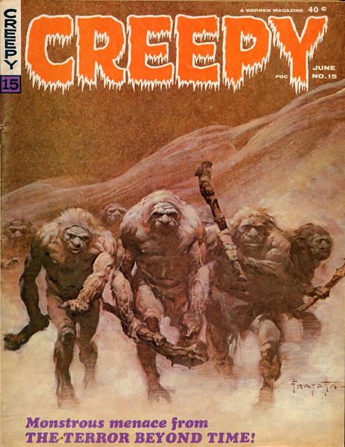 Creepy Warren Magazine #15 comic cover