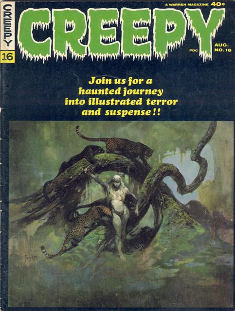 Creepy Warren Magazine #16 comic cover