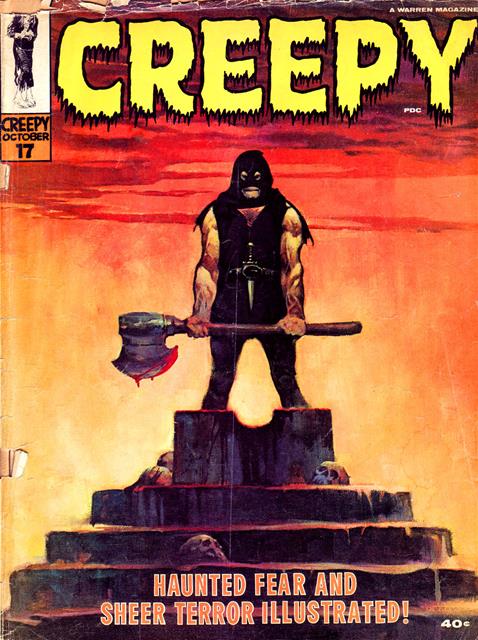 Creepy Warren Magazine #17 comic cover