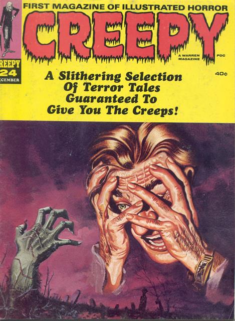 Creepy Warren Magazine #24 comic cover