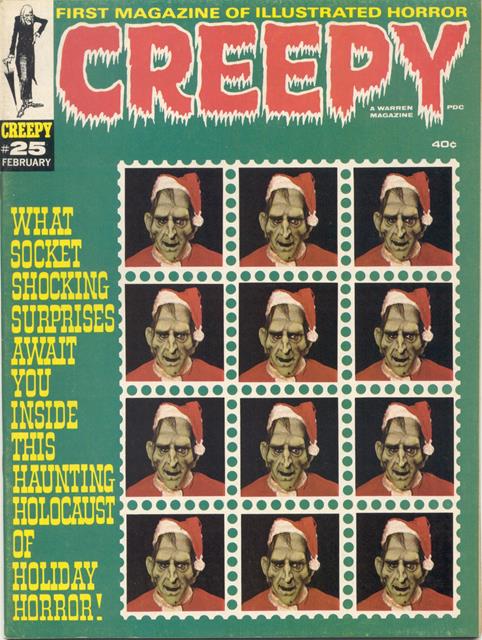 Creepy Warren Magazine #25 comic cover