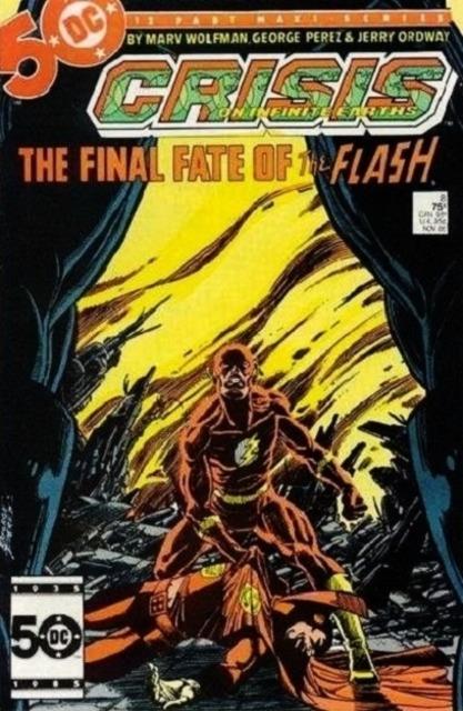 Crisis on Infinite Earths #8 comic cover