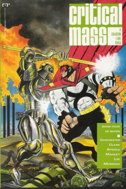 Critical Mas #4 comic cover