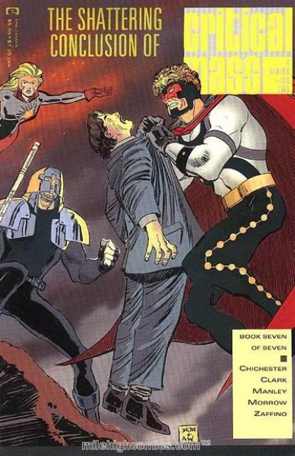 Critical Mas #7 comic cover