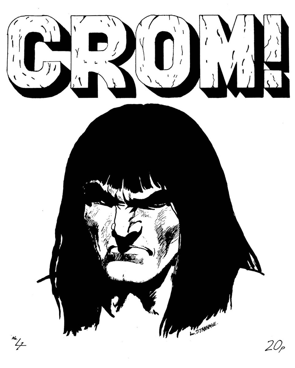 Crom! #4 comic cover