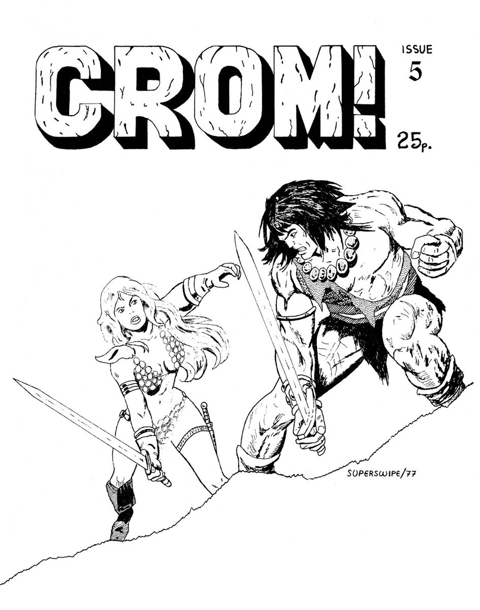 Crom! #5 comic cover