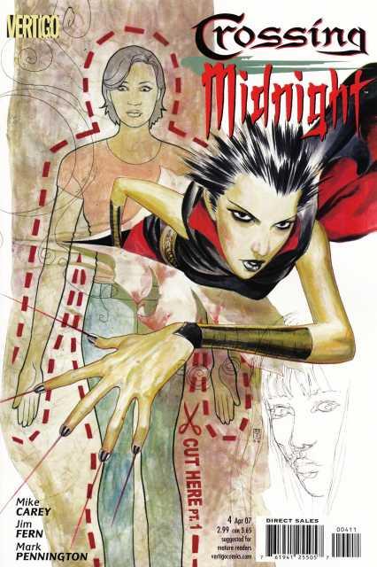Crossing Midnight #4 comic cover