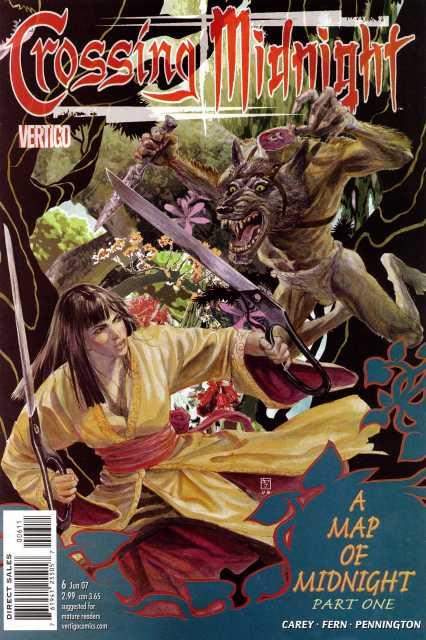 Crossing Midnight #6 comic cover