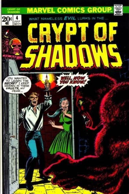Crypt of Shadows #4 comic cover
