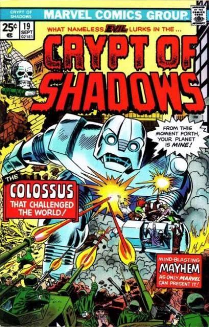Crypt of Shadows #19 comic cover