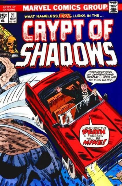 Crypt of Shadows #21 comic cover