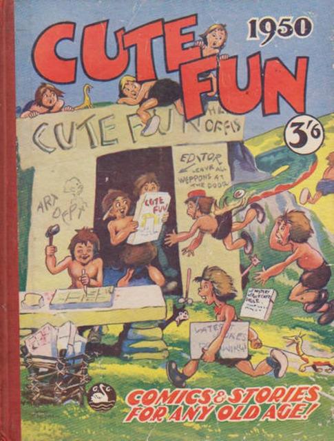 Cute Fun Annual 1950 comic cover
