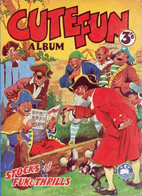 Cute Fun Annual 1951 comic cover