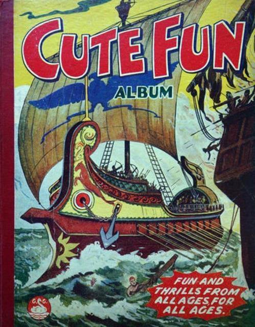Cute Fun Annual 1954 comic cover