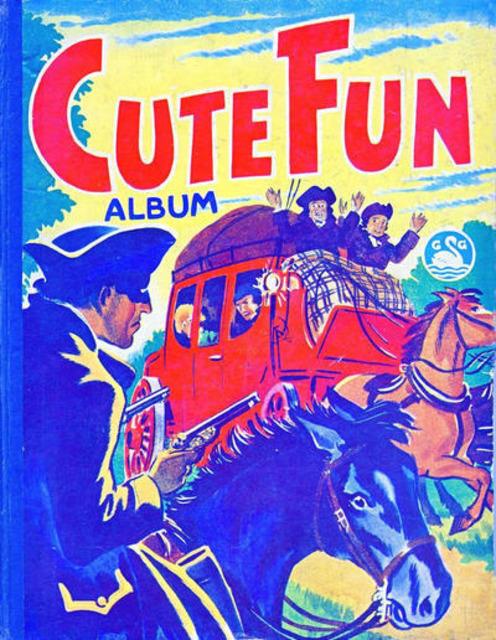 Cute Fun Annual 1955 comic cover