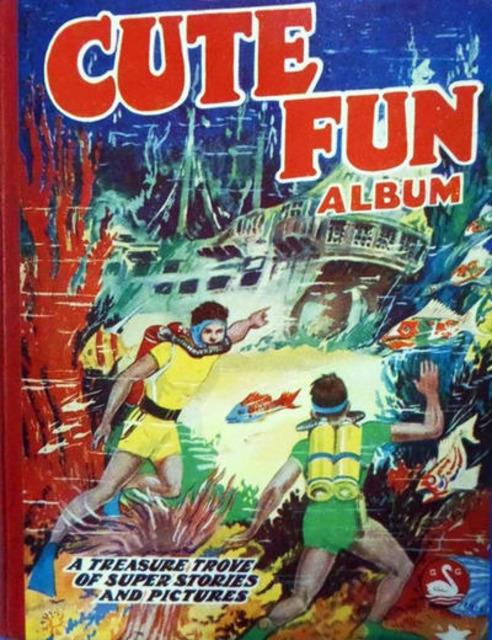 Cute Fun Annual 1956 comic cover