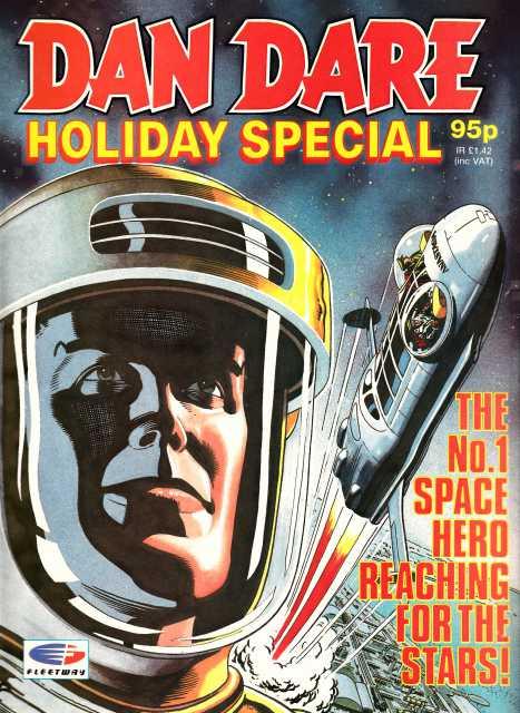 Dan Dare Holiday Special 1990 comic cover