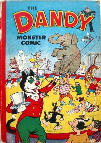 Dandy Book Annual 1951 comic cover