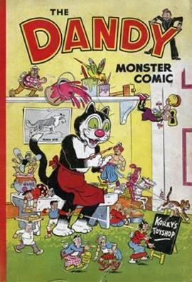 Dandy Book Annual 1952 comic cover