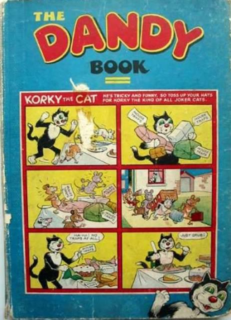 Dandy Book Annual 1953 comic cover