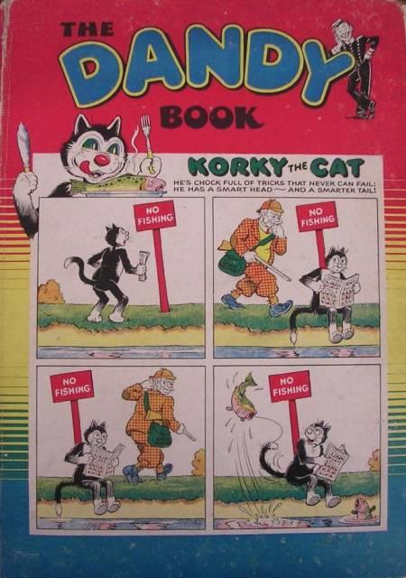 Dandy Book Annual 1955 comic cover