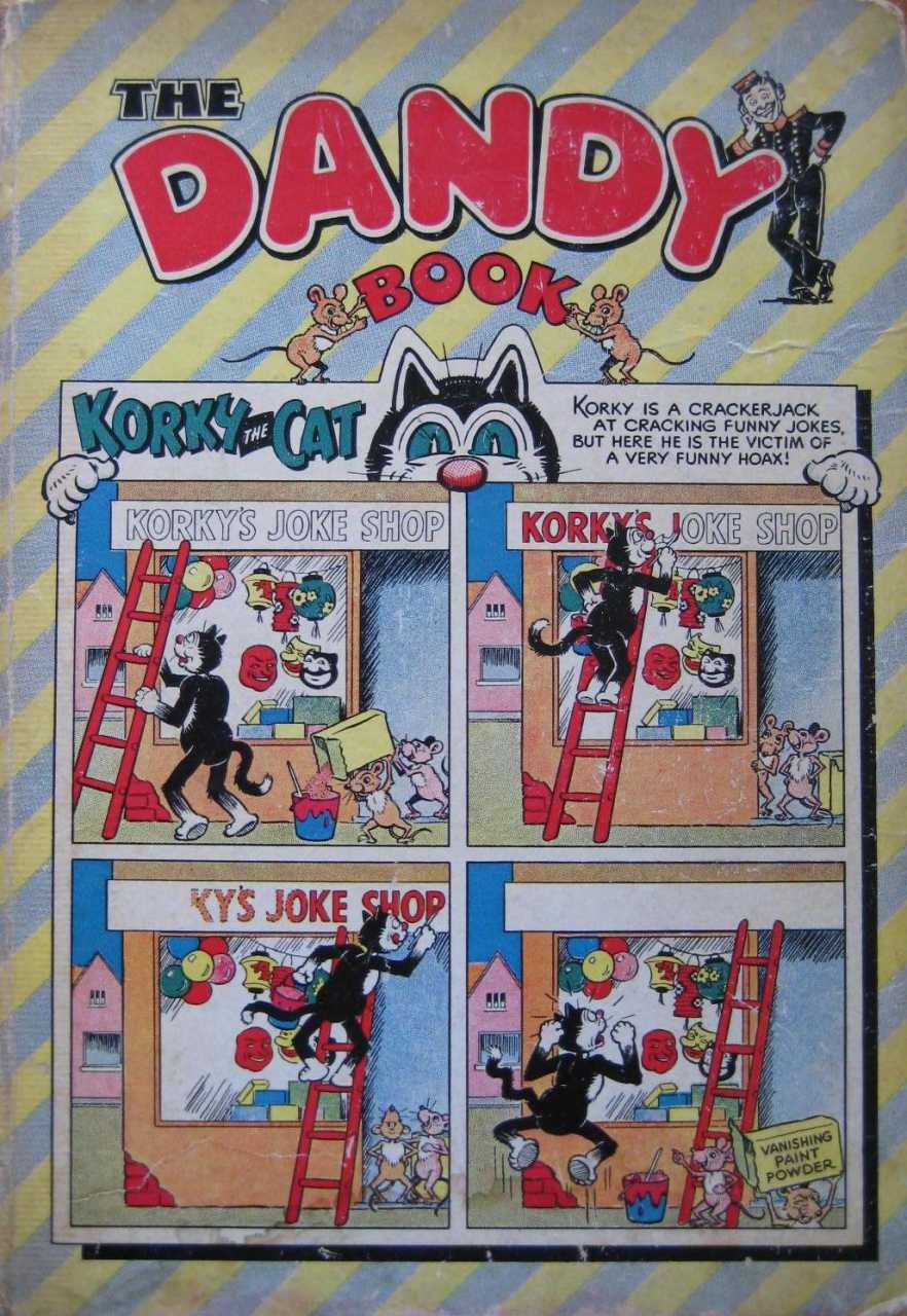 Dandy Book Annual 1956 comic cover