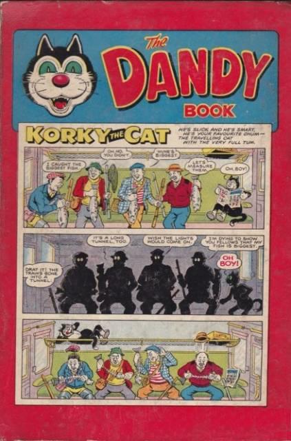 Dandy Book Annual 1957 comic cover