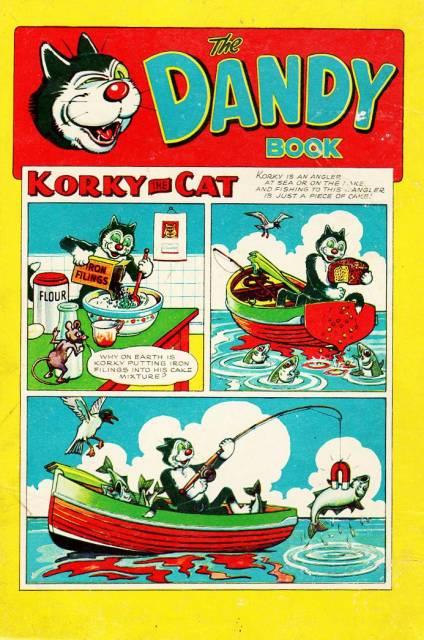 Dandy Book Annual 1958 comic cover