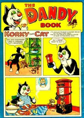 Dandy Book Annual 1960 comic cover