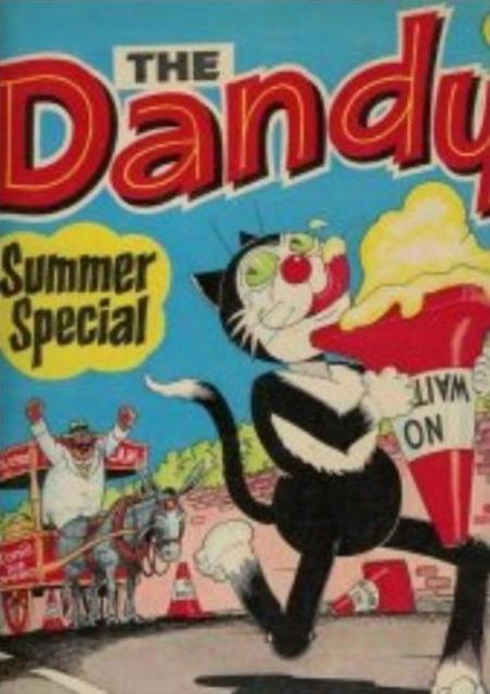 Dandy Summer Special 1972 comic cover