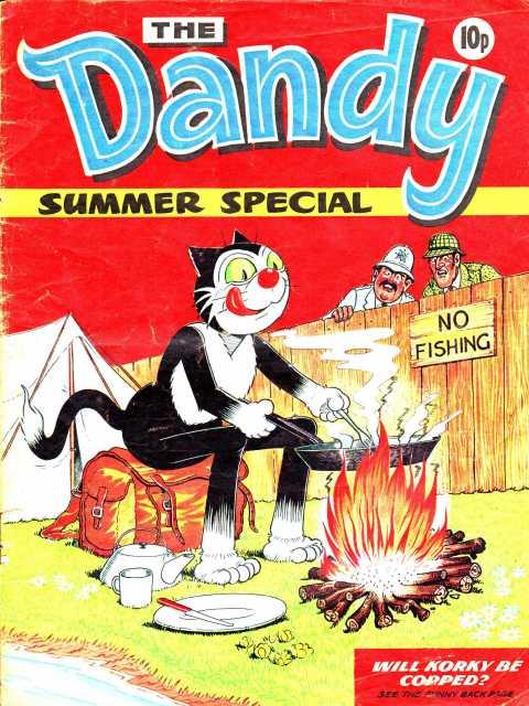 Dandy Summer Special 1973 comic cover