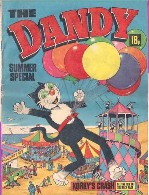 Dandy Summer Special 1976 comic cover