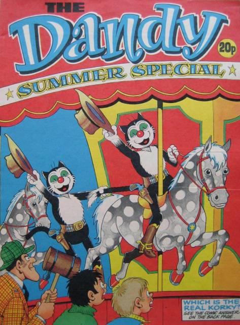 Dandy Summer Special 1977 comic cover