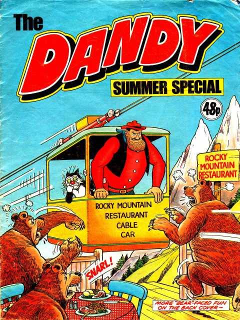Dandy Summer Special 1985 comic cover