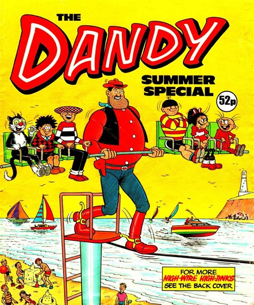 Dandy Summer Special 1986 comic cover
