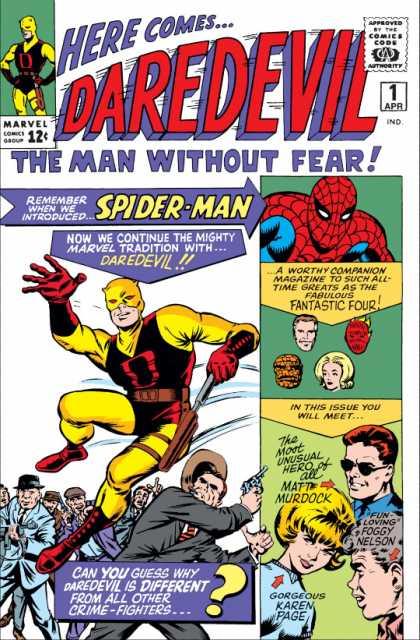 Daredevil #1 comic cover
