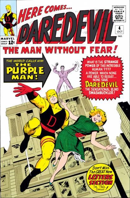 Daredevil #4 comic cover