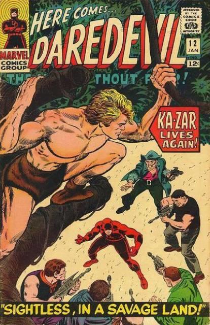 Daredevil #12 comic cover