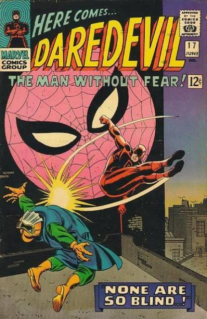 Daredevil #17 comic cover
