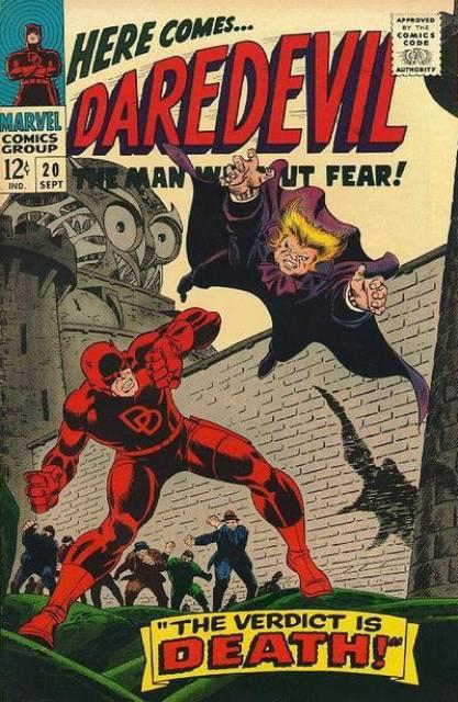 Daredevil #20 comic cover