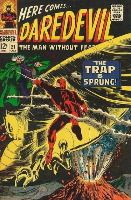 Daredevil #21 comic cover