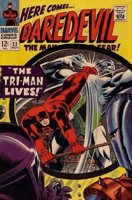 Daredevil #22 comic cover