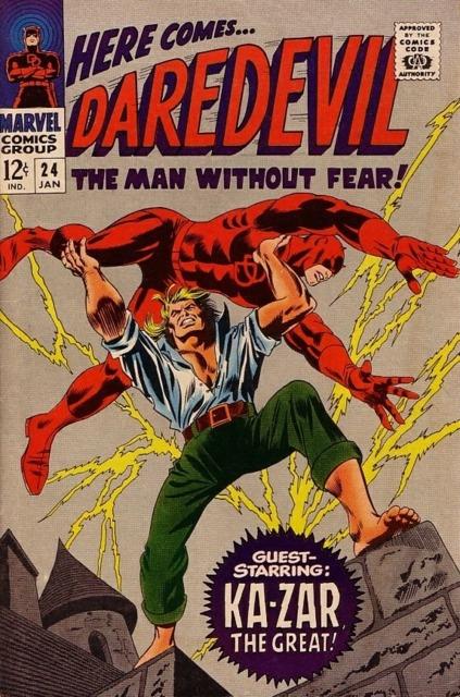 Daredevil #24 comic cover