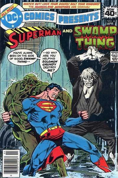DC Comics Presents #8 comic cover