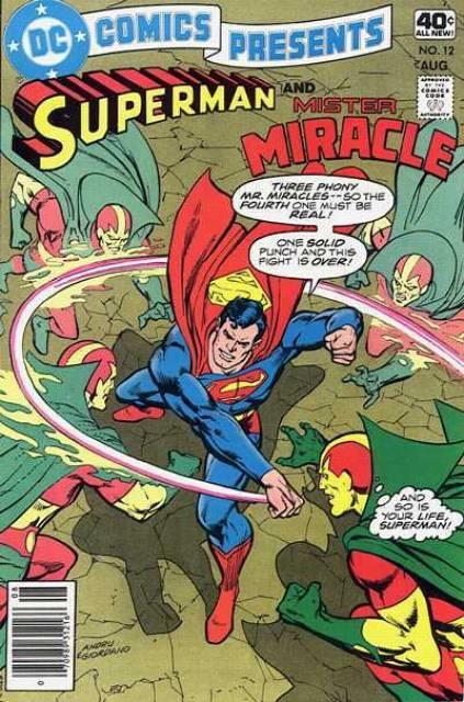 DC Comics Presents #12 comic cover