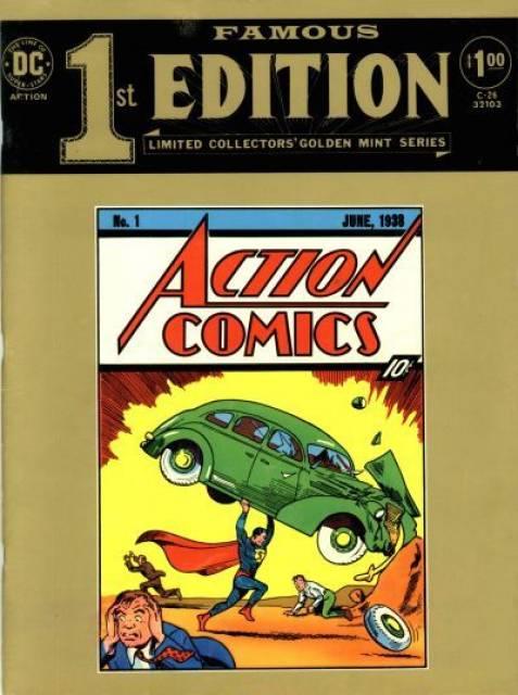 DC Famous First Edition #1 comic cover