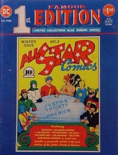 DC Famous First Edition #7 comic cover
