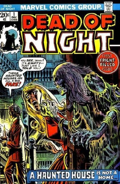 Dead of Night #1 comic cover