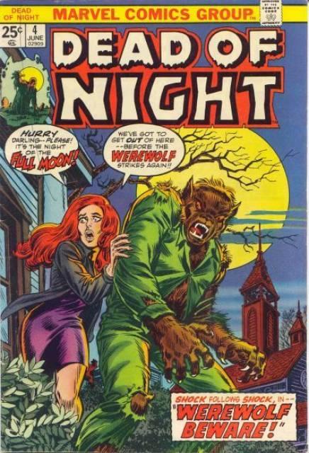 Dead of Night #4 comic cover