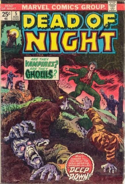 Dead of Night #5 comic cover